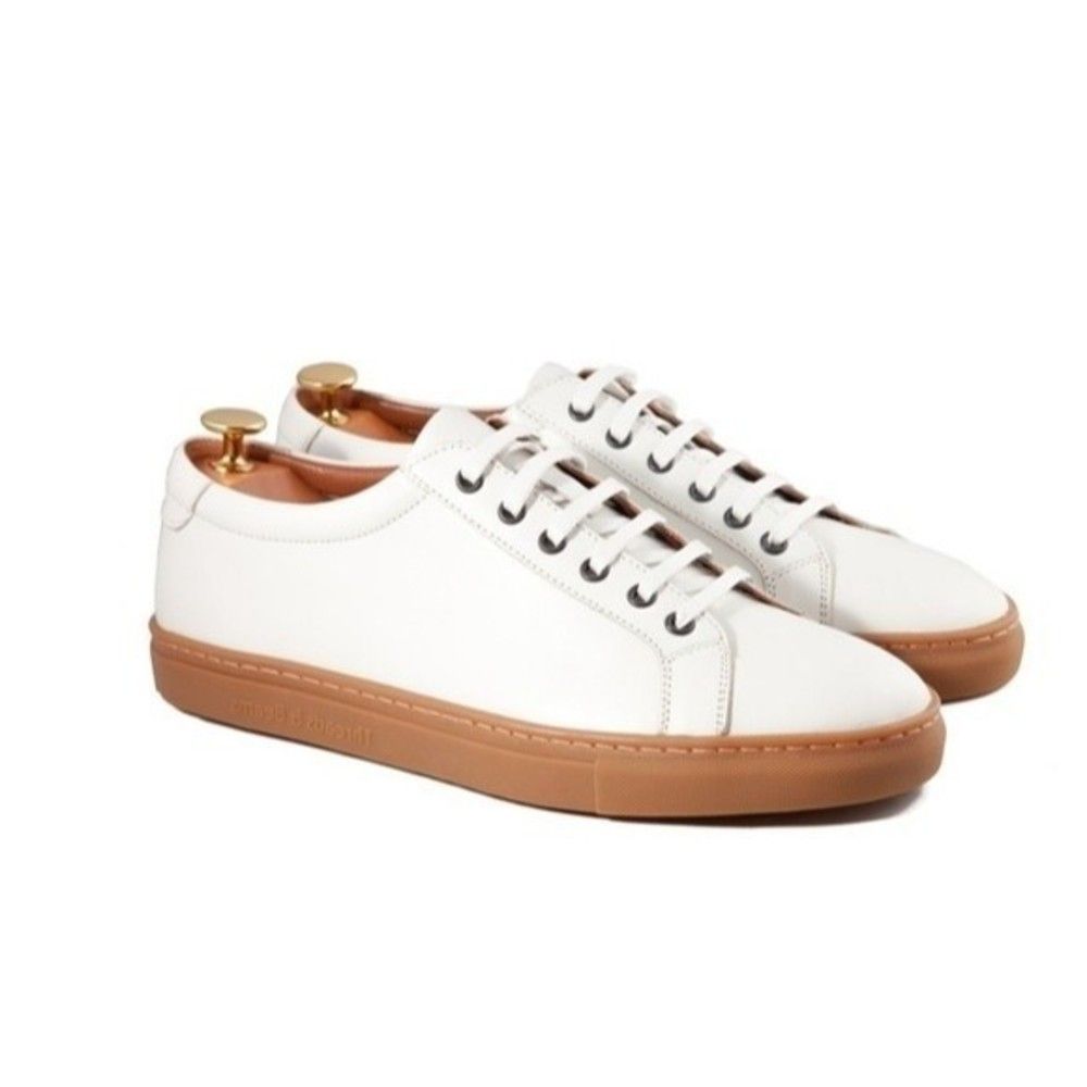 Threads & Beams Trainer - Leather White